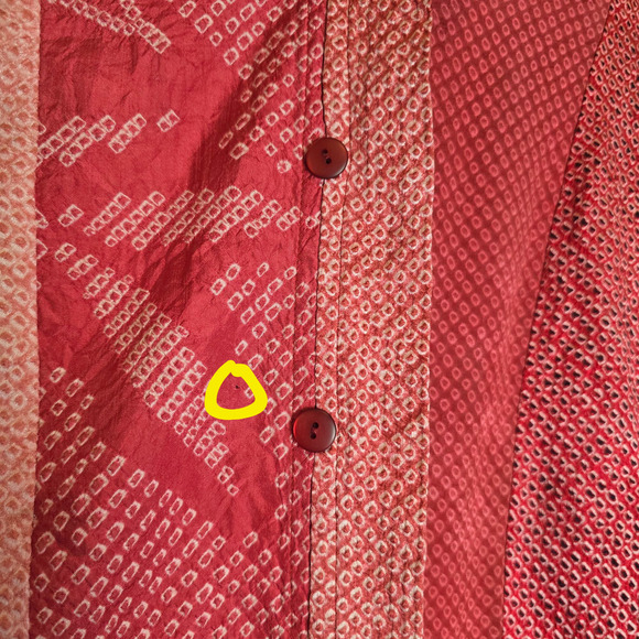 Vintage Asiatica Kansas City Silk Blouse Minimalist Artwear medium/large - Picture 9 of 9